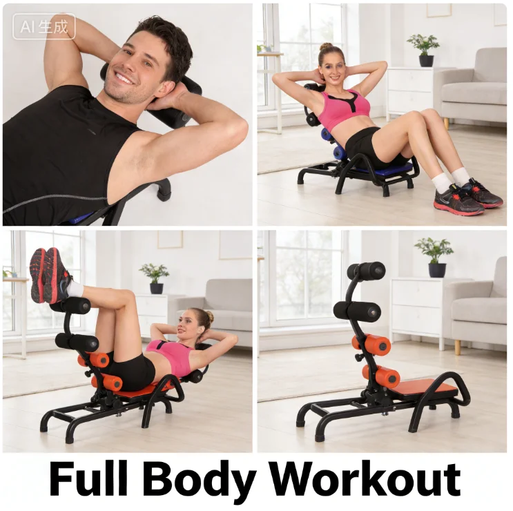 Fitness Rocking Chair Fitness Chair Yoga Chair Belly Tucking Machine Belly Tucking Machine Rowing Machine Push Ups Firming Body view 2