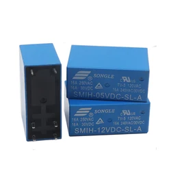 Power relays SMIH-05VDC-SL-C SMIH-12VDC-SL-C SMIH-24VDC-SL-A 5V 12V 24V 16A 6/8Pin A Set Of Conversions
