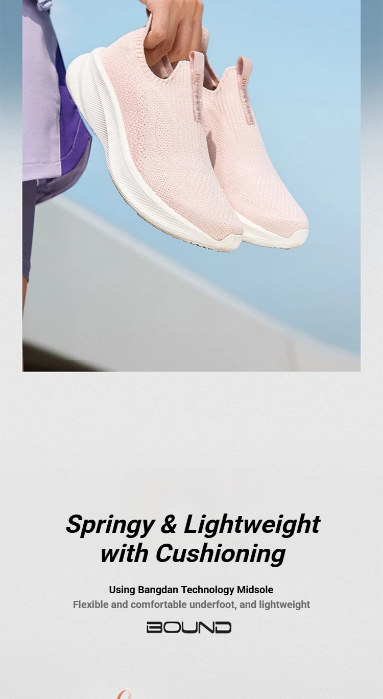 361 Degrees Fengye 5.0 Slip-On-Laufschuhe, leicht, verschleißfest, stoßdämpfend, atmungsaktiv, weich besohlte Turnschuhe 682632242 – Detail 8