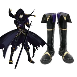 Anime The Eminence in Shadow Cosplay Cid Kagenou Costume Boots Leader of Shadow Garden Halloween Fancy Shoes For Men Woman