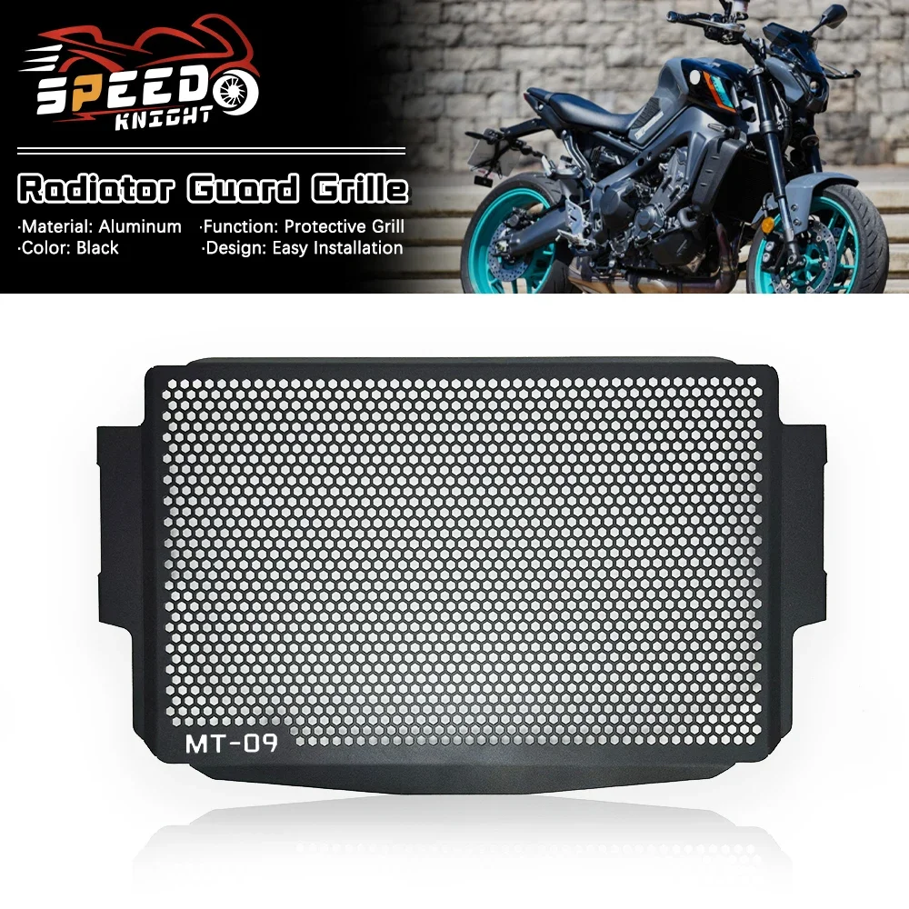 For Yamaha MT-09 FZ-09 MT09 FZ09 Tracer 2021 2022 2023 2024 Motorcycle Radiator Guard Grille Cover Protector Protective Grille