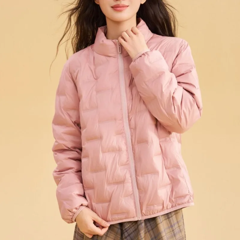 

2025 Winter Women's Hooded Thickened Jacket Solid Color Mid-Length & Fleece-Lined Warm Commuter Outerwear Daily Casual Outfits