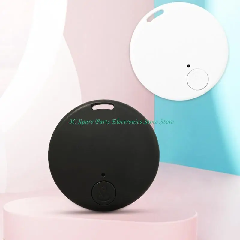 SZ Bluetooth-compatible Compatible Tracking Locator Portable Intelligent Anti-Lost Device Round Waterproof Safety Security