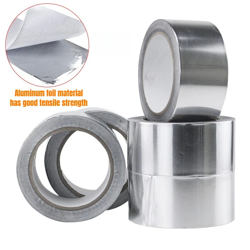 

Home Improvement Waterproof Sealing Tape Aluminium High Temperature Heat Resistant Insulation for Kitchen Pipe Leak Proof Repair