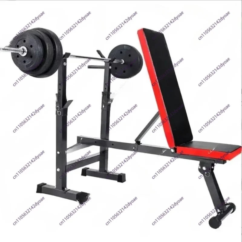 Weightlifting Bed Load Foldable Barbell Bed Multifunctional Dumbbell Bench Can Be Stored Fitness Equipment Sports Goods 250KG