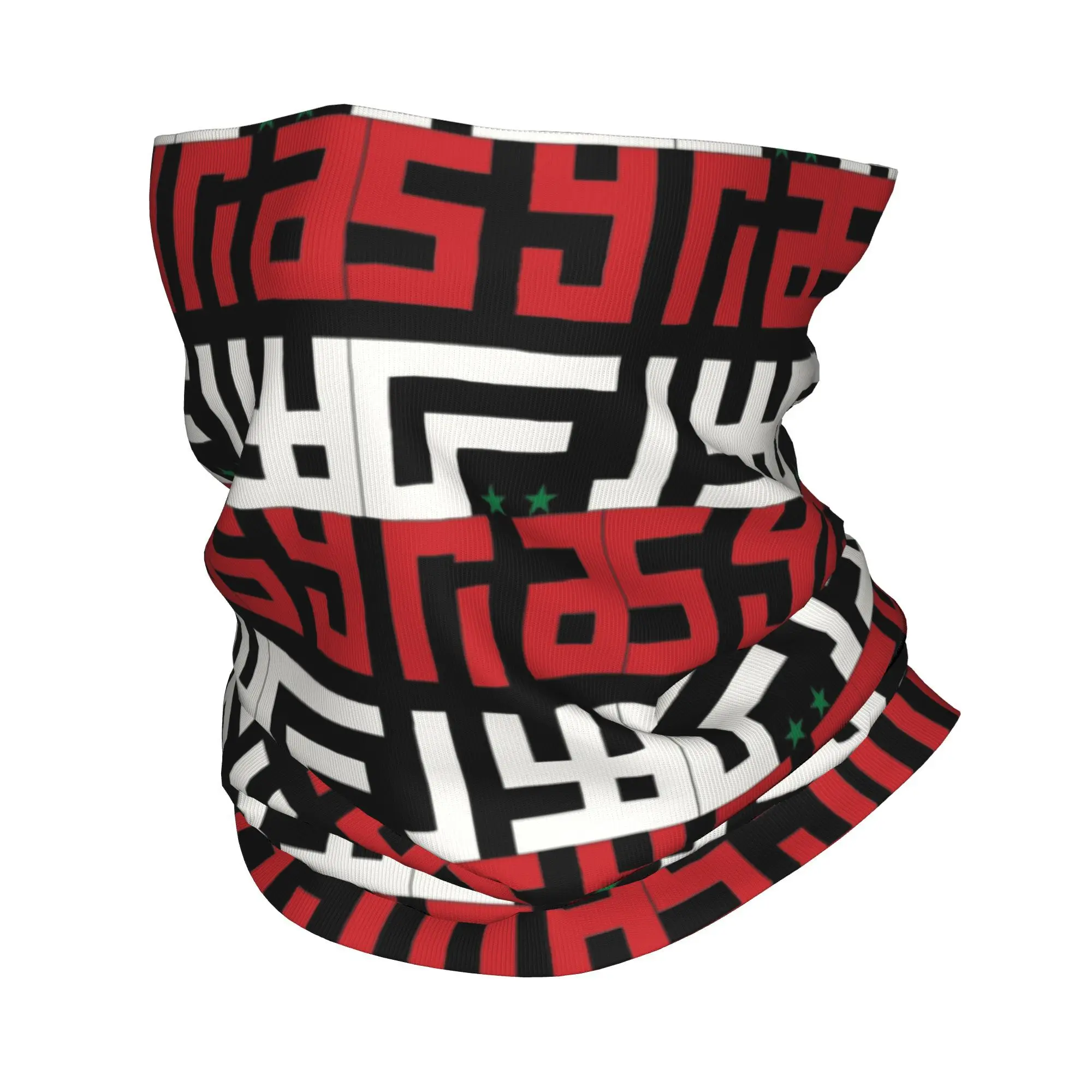 

Спортивная Балаклава на открытом воздухе Сирия Типография Арабская английская велосипедная маска Мягкие теплые сирийские арабские маски для лица Шарфы с защитой от ультрафиолета