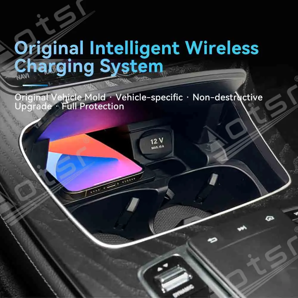 2025 New Model Wireless Charger For Mercedes-Benz E-Class Mobile Phone Charging Pad Accessories For iPhone Xiaomi Samsung Etc.