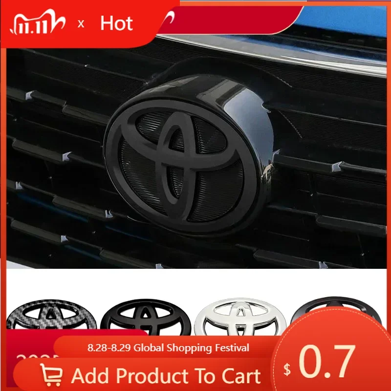 

Fot Toyota 2026 Новый Для Toyota 2026 Новые колпаки ступицы 1 шт. 3D ABS Автомобильная передняя решетка багажника Логотип Эмблема Для Toyota RAV4 Camry Corolla Lev