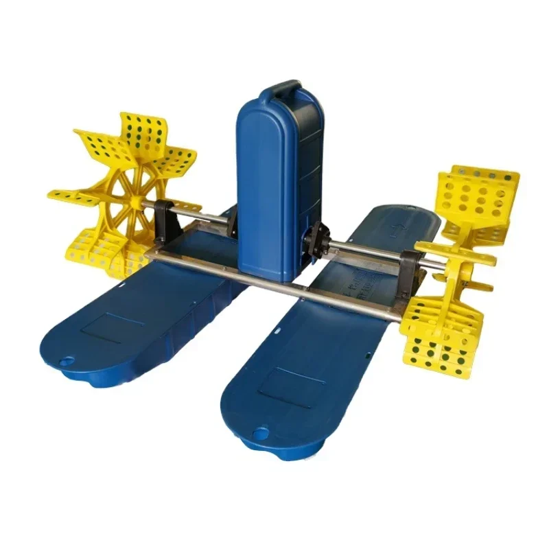 High Quality Paddle Wheel Aerators 2 Impeller 0.75Kw 380V Fish Farm Pond Water Aquaculture Machine for pool