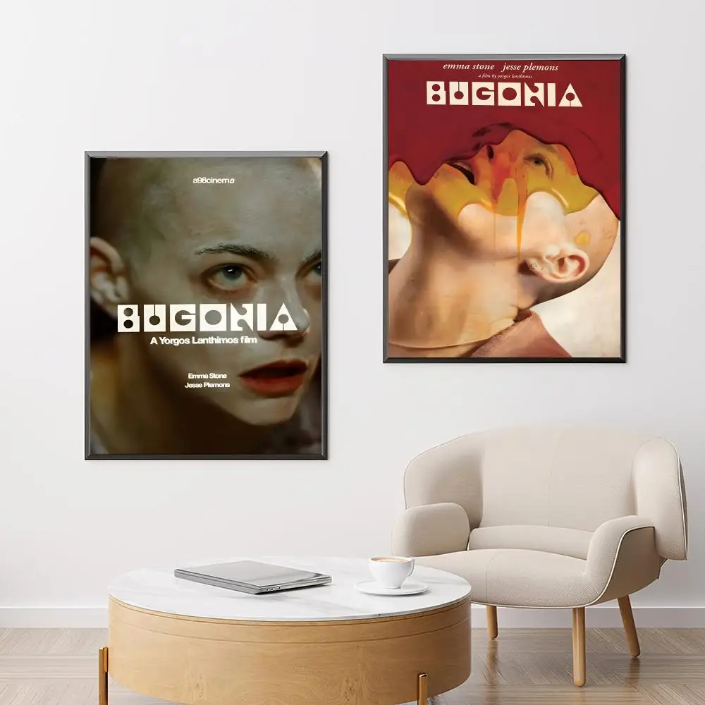 ملصق فيلم Bugonia متعدد الاستخدامات عالي الدقة مقاوم للماء لتزيين الحائط ذاتي اللصق لأي مساحة هدية مثالية