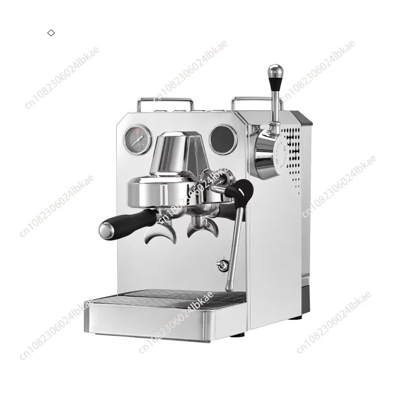Fully stainless steel enclosure semi-automatic 15 bar electric espresso machine for home and hotel use, portable and American