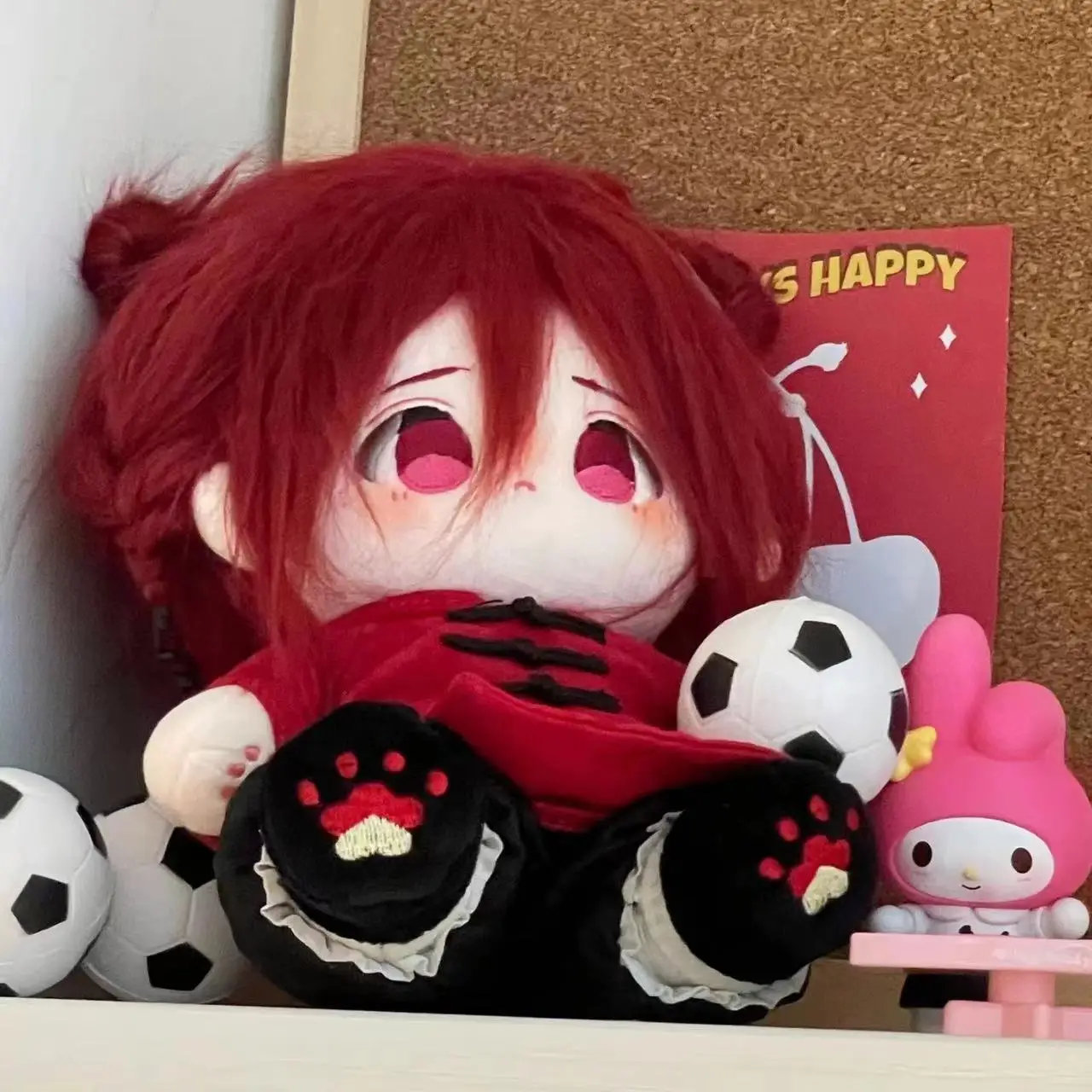 Muñeco de vestir de algodón de 20cm, COS Anime Blue Lock Chigiri Hyoma, juguetes de peluche de dibujos animados, regalos de muñecos de peluche reemplazables para niños y niñas