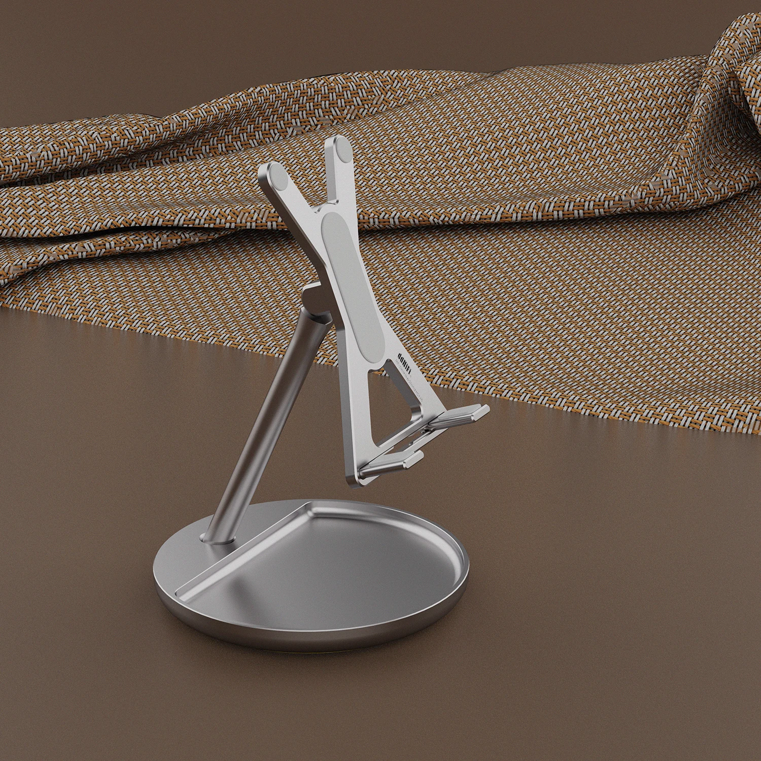 حامل سطح المكتب DD ddHiFi HS110 HiFi للهواتف الذكية ومشغل الموسيقى، AL6063 من سبائك الألومنيوم ووسادة السيليكون المضادة للانزلاق