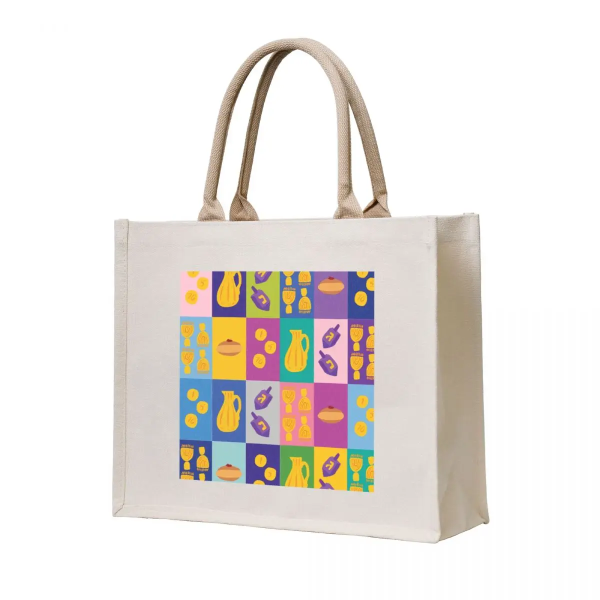 

Chanukah Smorgasbord Cool Mix Tote Bag Big bag women female bag sac pour femme canvas tote bags