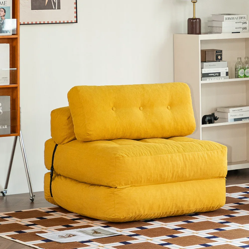 For reclining tatami vacuum compression sofa folding comfortable living room lounge bedroom small apartment
