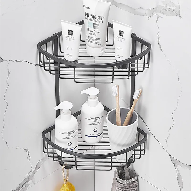 Modern Stainless Steel Four-Piece Eco-Friendly Bathroom Hardware Set Including Towel Rack Toothbrush Holder Boxed