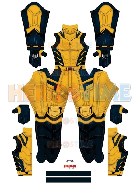 Halloween Triple Claws Wolverine Male Spandex Cosplay Costume Adults Men Superhero Zentai Bodysuit Halloween Costume