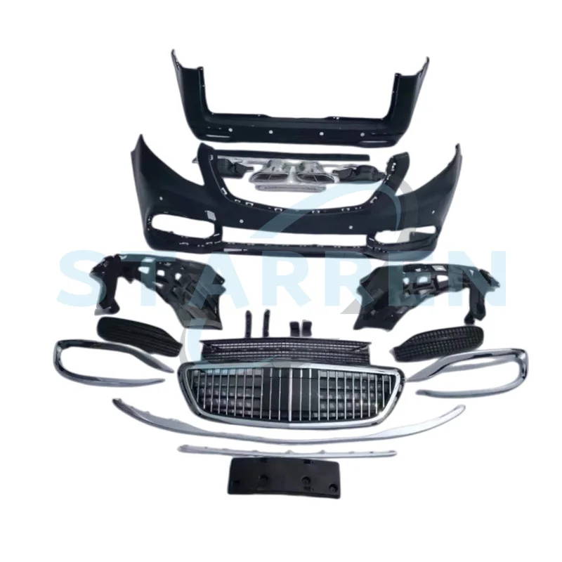 

high quality Auto Parts Car Bumpers W447 Change To With front and rear bumpers grille Body Kit For Benz Vito