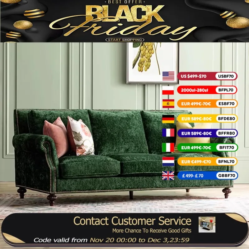 

Vintage Nordic Simple Sofa Modern Luxury Soft Couches Cushion Sofa Plush Chaise Muebles Para Salas Modernos Home Furniture