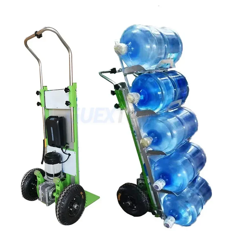 250kg 850W Electric Stair Climbing car Hand trolley Stair Climber Climbing Cart Flat Truck stair climbing machine