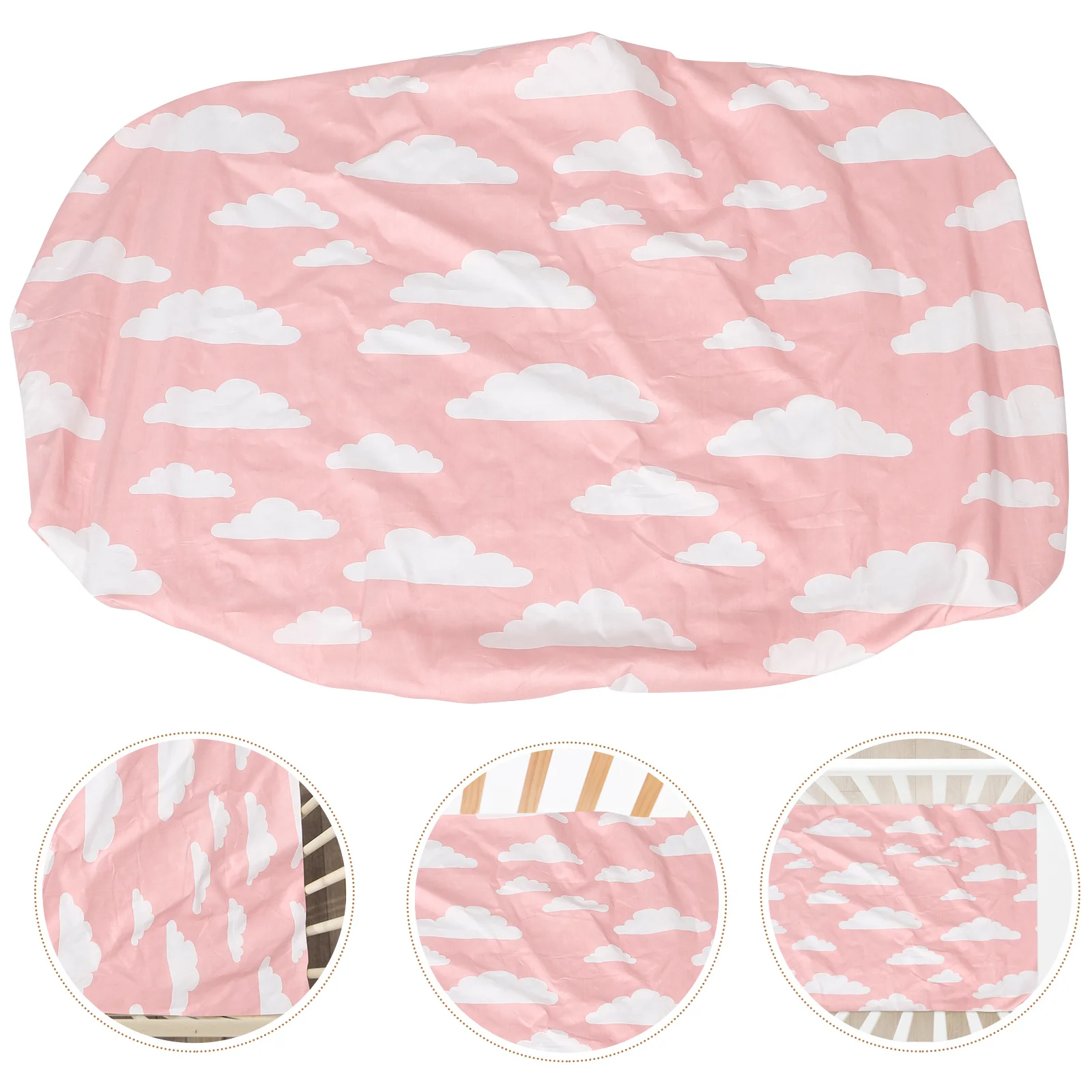 

Простыня для детской кроватки, мягкая хлопковая простыня с мультяшным рисунком, матрасная простыня для кроватки для маленьких девочек, простыни для кроватки для малышей, простыни для малышей