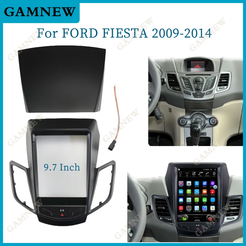 

Мультимедийная рамка для автомобиля FORD FIESTA 9,7-2009, 2014 дюйма, 2 Din