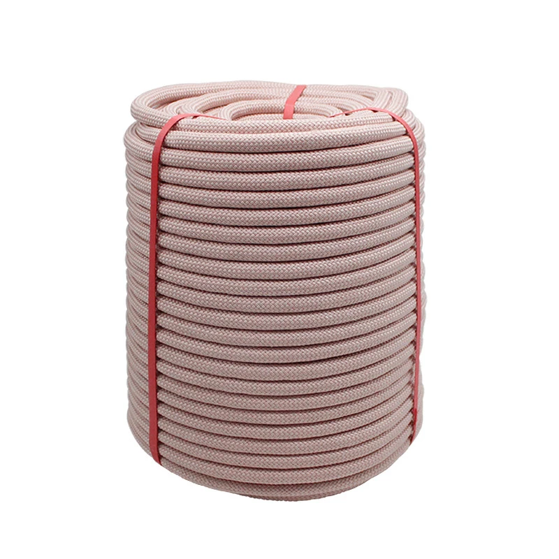 corde-d'escalade-en-nylon-rose-double-tressee-uhmwpe-pour-le-camping-en-plein-air-et-l'escalade-en-montagne