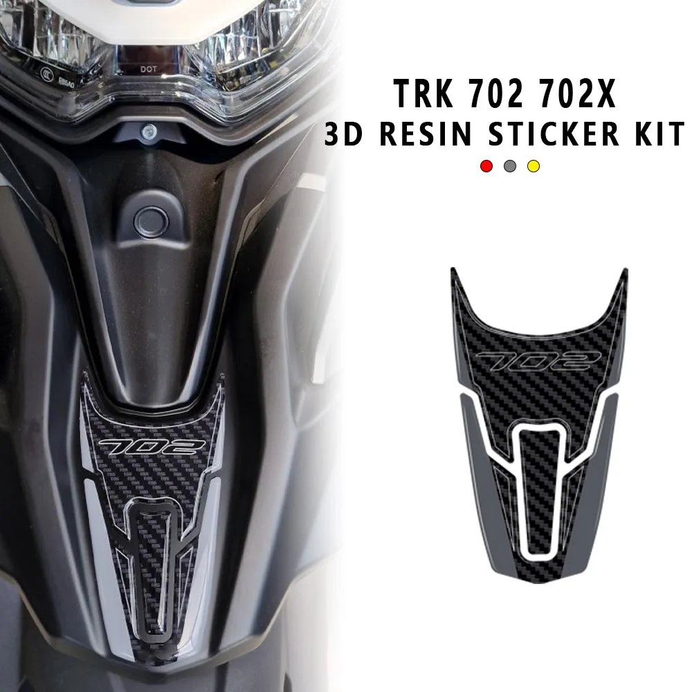 

2023 TRK702X Наклейка 3D гель эпоксидная наклейка комплект 3D Защитная Наклейка на передний конец мотоцикла для Benelli TRK 702 TRK 702X 2023-