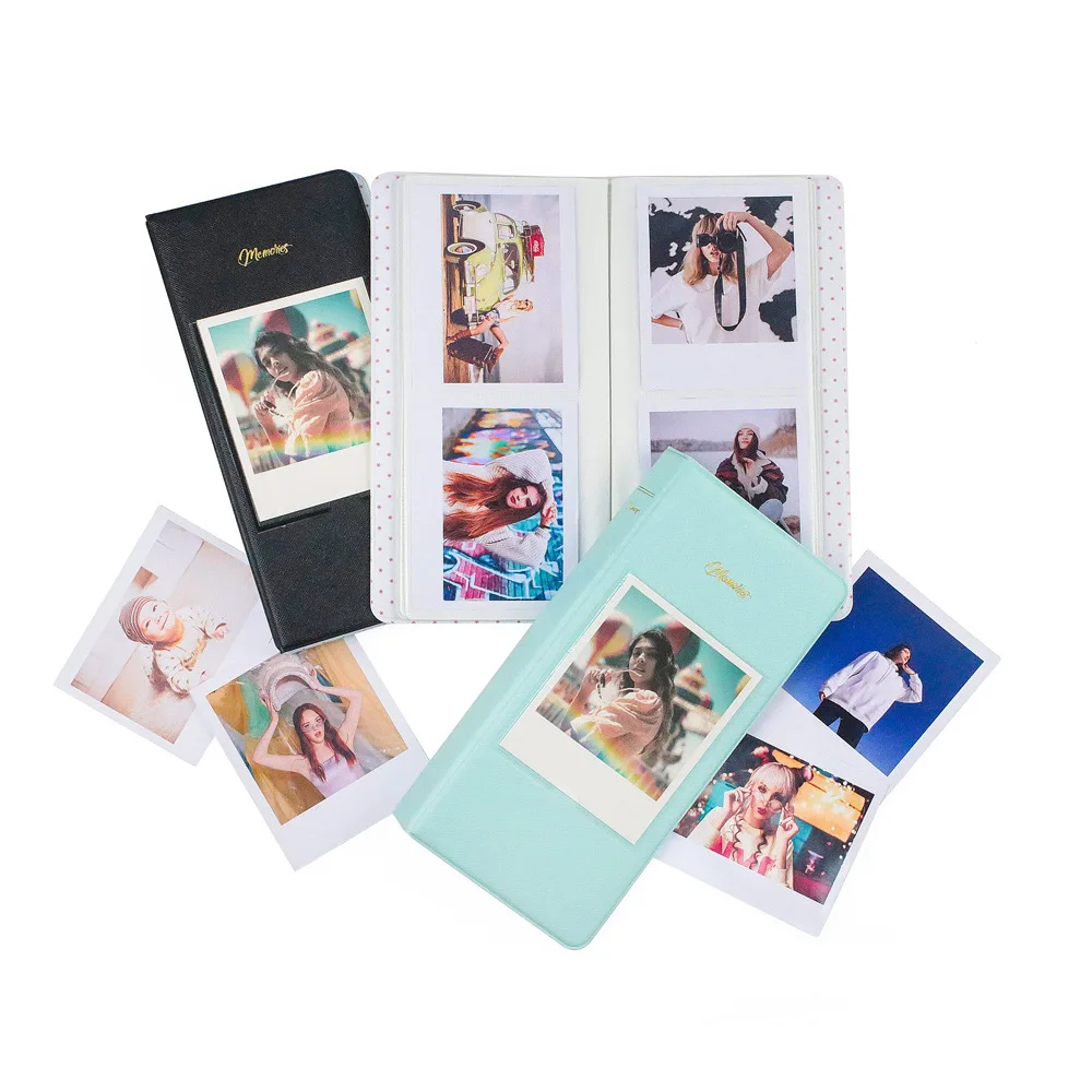 64 Pockets Photo Film Album Storage Book For 600 Film For Fujifilm Instax Wide 300 210 Link Printer Film Storage Album