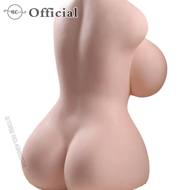 Adult Sex Breast Doll for men Silicone Ass Half Body Male Simulation Woman Vaginal Anal Blowjob Masturbator Sex Tooys For Men