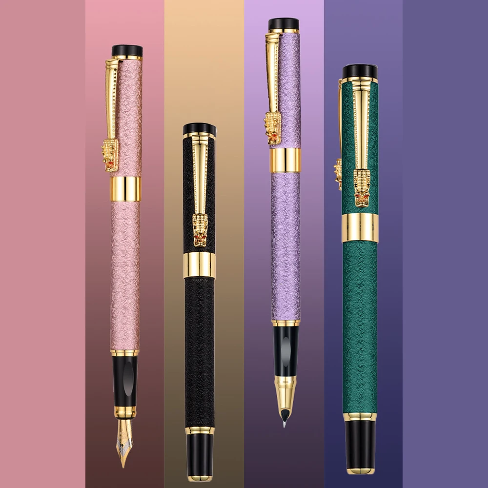 

High-end metal signature Fountain pen primary school students' precious gift pens business office writing supplies stationery