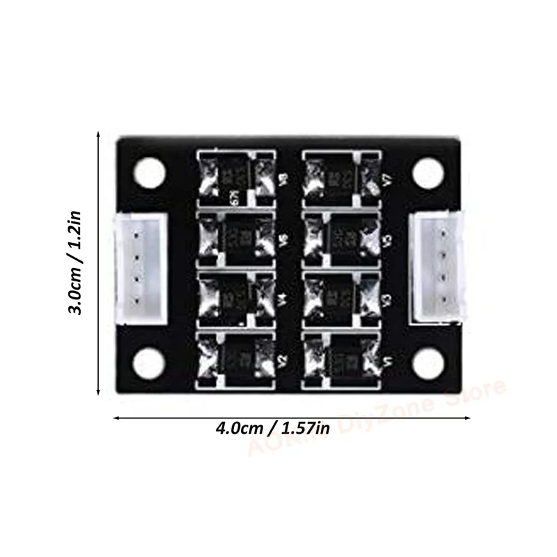 4 Pcs TL-Smoother V1.0 Kit Addon Module for 3D Printer Motor Drivers Controller Pattern Elimination Motor Clipping Filter