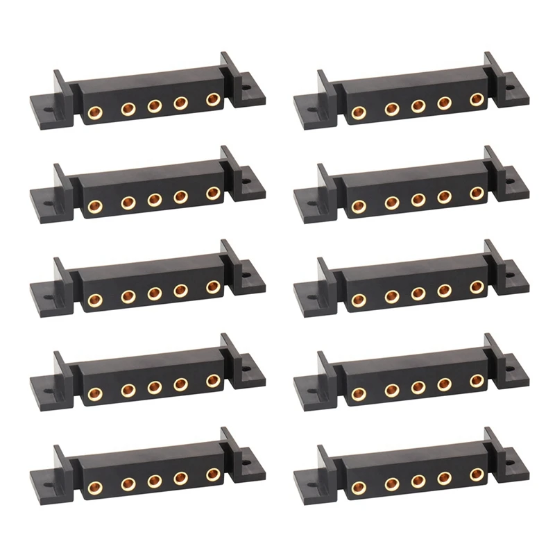 DT98 10pcs V Mount Battery Plate 5Pin Female Contacts Terminal Parts for Camera BP Batteries DIY Replacement Connector Kit