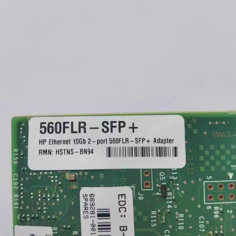 Original 665241-001 669281-001 para HP 10GB G8 G9 Dual-Port Gigabit 560FLR SFP alta calidad 100% probado