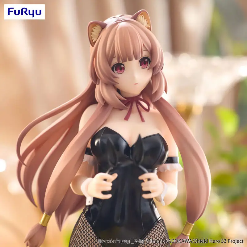 

[Оригинальная подлинная] В наличии Furyu The Rising of The Shield Hero Season 3, фигурка Bicute Bunnies, Raphtalia, аниме-фигурка, модель игрушки