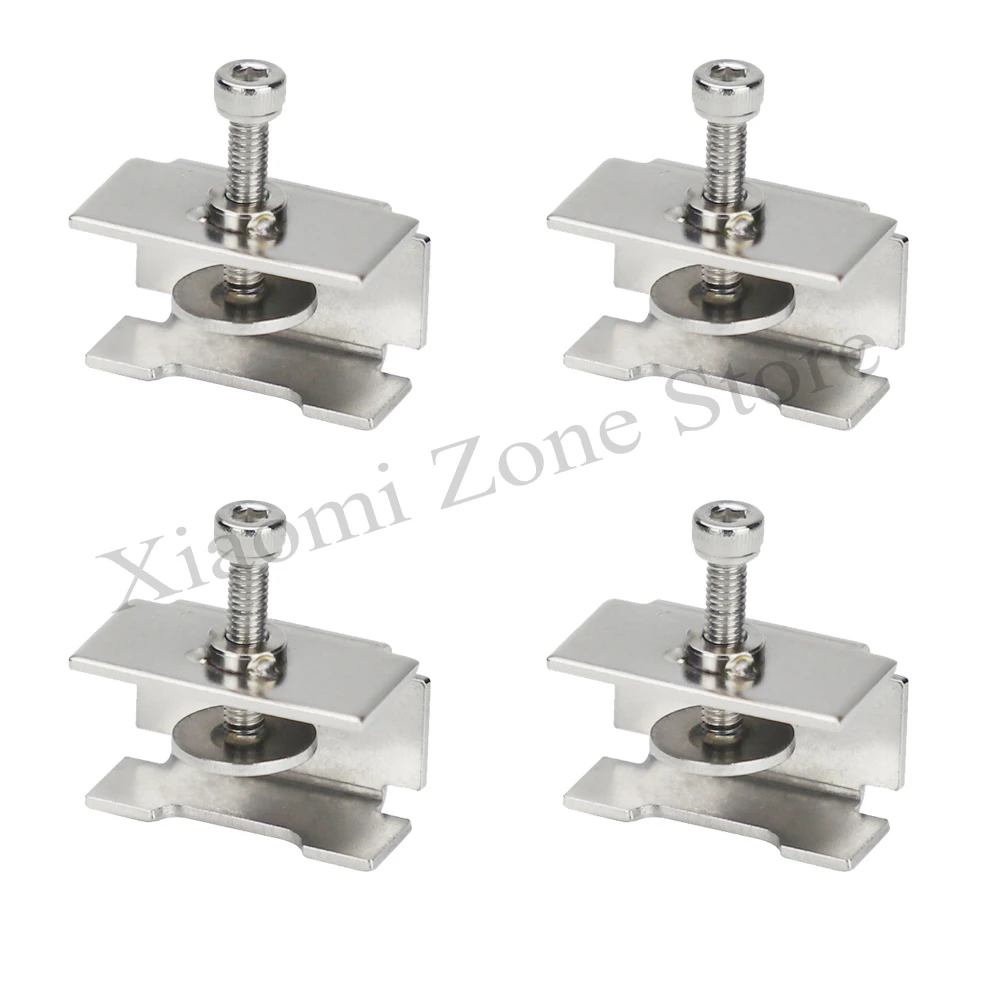 

3D Printer Glass Bed Clips Clamps Adjustable Stainless Steel Heated Bed Clips Compatible with Ender 3/3 Pro/3 V2/3S,Ender 5/Plus