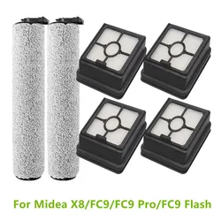 HEPA Filters Main Brushes For Midea X8/FC9/FC9 Pro/FC9 Flash Vacuum Cleaner Parts