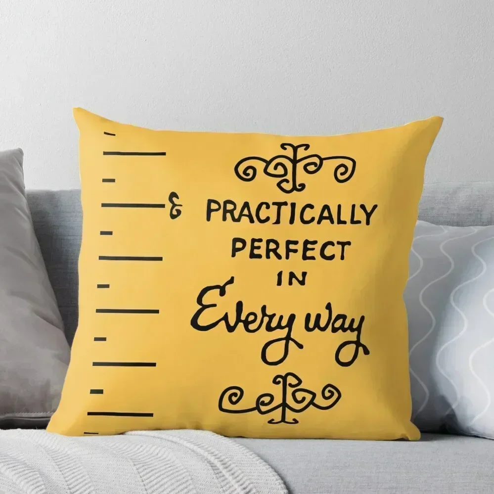 

practically perfect Throw Pillow autumn pillowcase Sofa Decorative Covers Decorative Sofa Cushions pillow