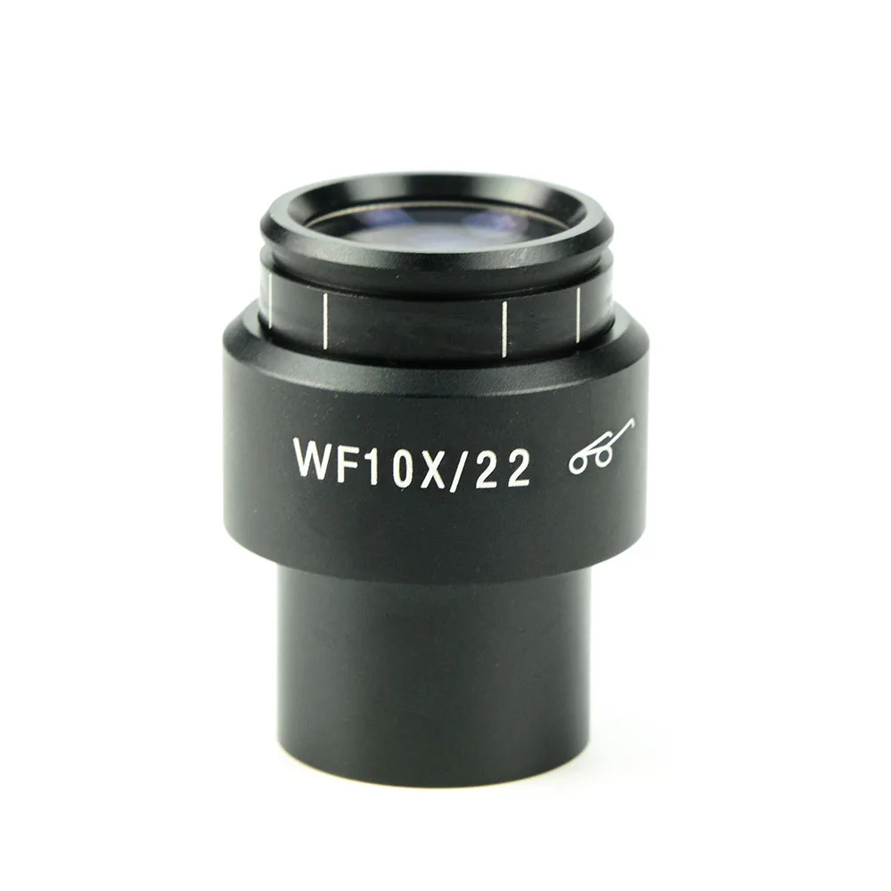 1PC WF10X Wide Field Eyepiece For Binocular Trinocular Stereo Microscope 30MM Installation Interface
