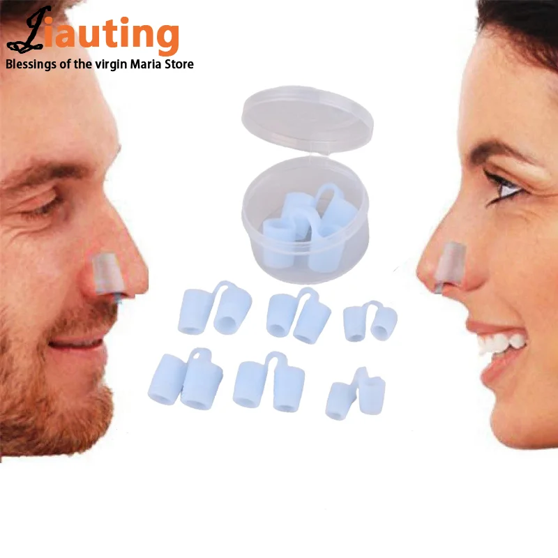 4/8PCS /set Professional Snore Help Snoring Solution Anti Snoring Devices Nose Vents Snore Nasal Dilators For Better Sleep