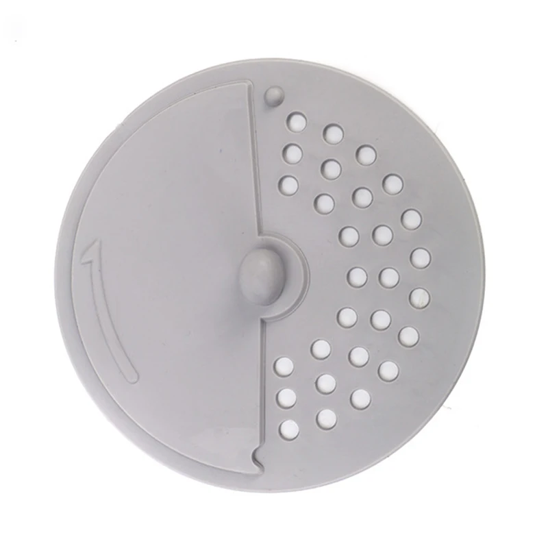 Shower Floor Drain Covers Hair Catcher Filter Plug Trap Bathroom Washbasin Drain Hair Catcher Kitchen Sink Strainer 2023 Newest