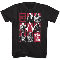 2025 Assassins Creed Assassin's Creed Mens Game Joint Men's Short Sleeve T-Shirt Breathable and Comfortable