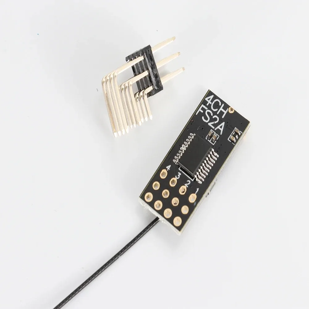 JHEMCU FS2A-4CH استقبال PWM رباعية القناة 4 قناة ثابتة الجناح كروس استقبال