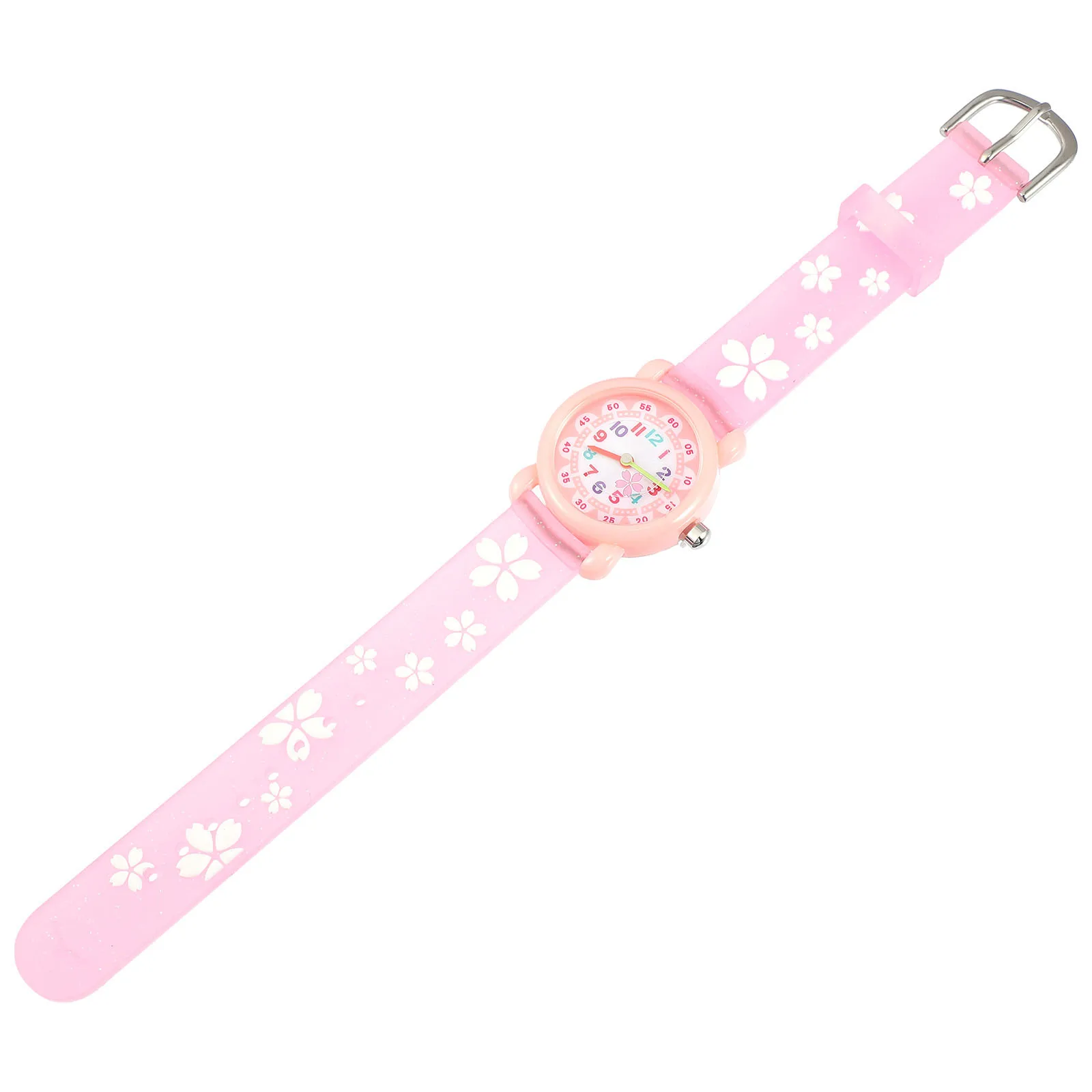 1Pcs Waterproof Cartoon Wristwatch Cartoon Watch Easy Read Dial for Learning Student Watch