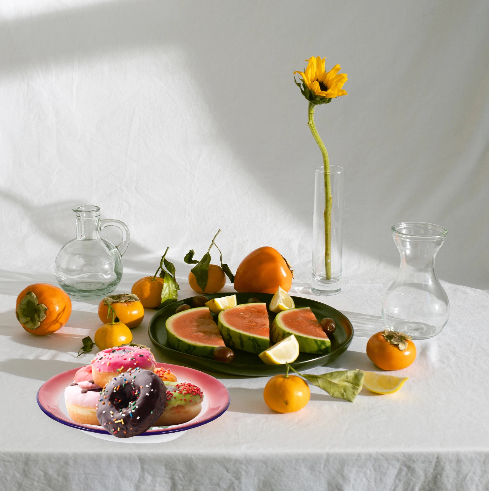 

3Pcs Thickened Steamed Plates Vintage Enamelware Food Serving Snack Dishes Kitchen Utensil Home Dining