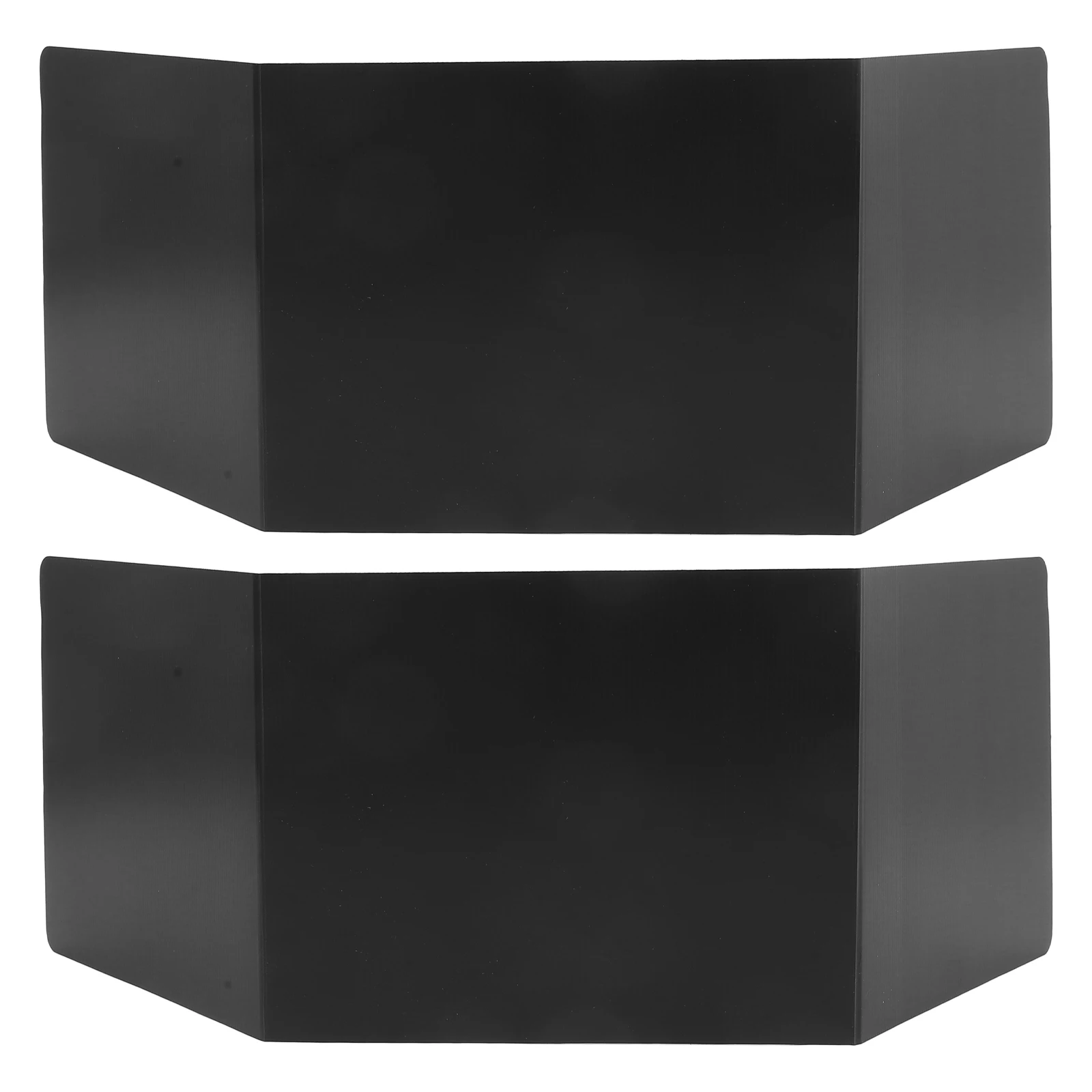 

2pcs Dividers Privacy Protection Plastic Study Divider Pp Material Easy Installation Office Classroom Supplies Under