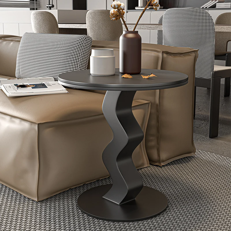 

Irregular Italian Coffee Table Living Room Luxury Space Saving Marble Coffee Table Round Nordic Mesa De Centro Sala Furniture