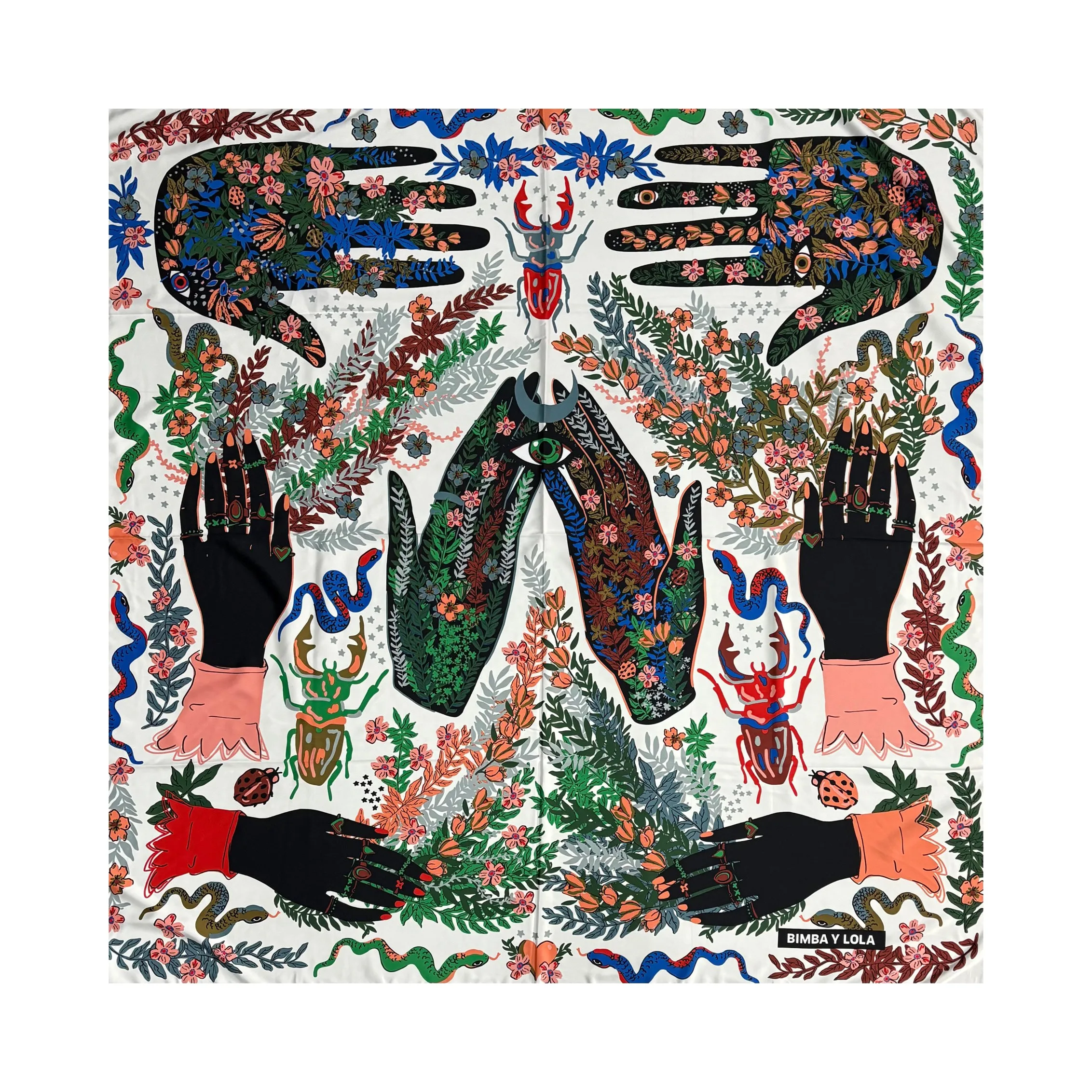 豪華な手作りシルクスカーフショール-20x20-オールシーズン使える多用途ファッションアクセサリー-ユニセックス-環境に優しいrpet素材