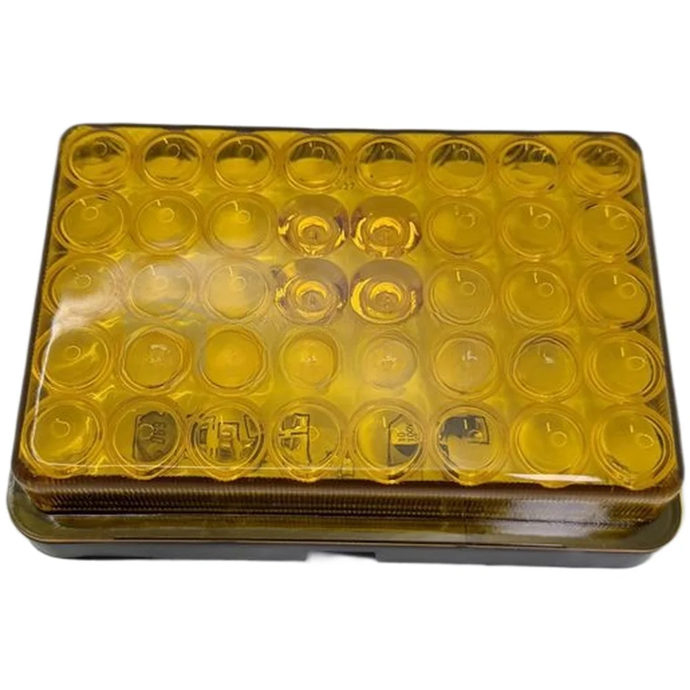 1pc LED Indicator Light Yellow - Heavy Equipment Yellow recension och pris