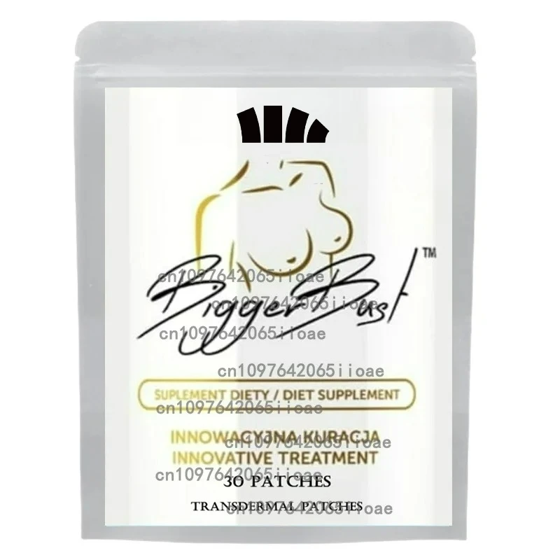 

30 Patches Women Bust Enlargement Transdermal Patches Natural FormulaIncrease Breast Size and Firmness